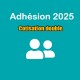 Adhésion 2025 - Cotisation double